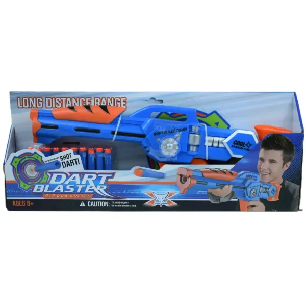 Dart Blaster: Armă manuală gloanțe de burete cu o distanță de tragere de 10 metri de 46 cm imaginea 7
