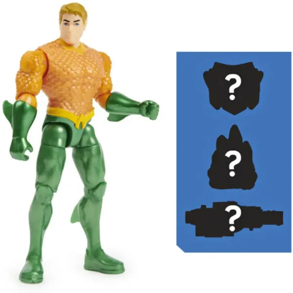 DC Comics: Aquaman 10cm figurină cu accesorii surpriză - Spin Master imaginea 2