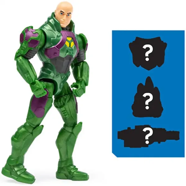 DC Comics: Lex Luthor 10cm figurină cu accesorii surpriză - Spin Master imaginea 2