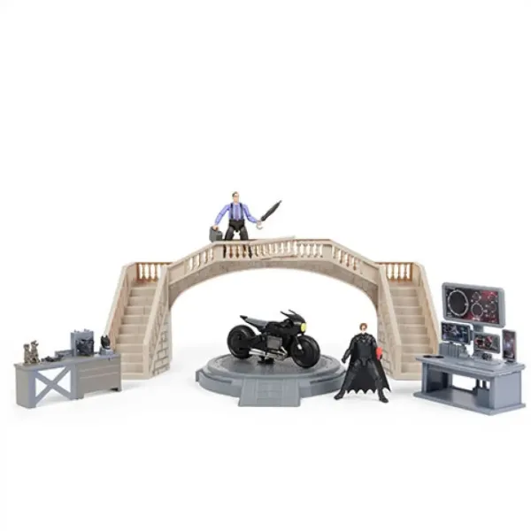 DC Comics: The Batman Batcave set de joacă - Spin Master imaginea 2