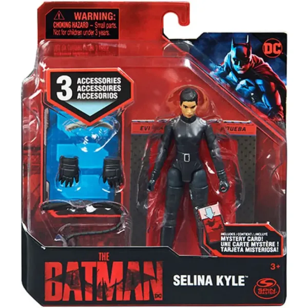 DC Comics: The Batman Selina Kyle figurină de jucărie cu accesorii 10 cm - Spin Master imaginea 3