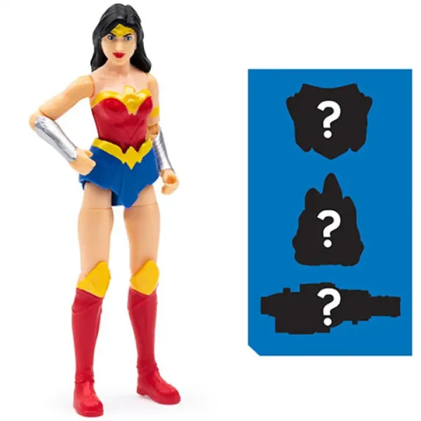 DC Comics: Wonder Woman 10cm figurină cu accesorii surpriză - Spin Master imaginea 2