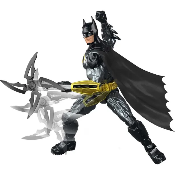 DC Deluxe Batman figură de acțiune cu sunet de 30 cm - Mattel imaginea 3