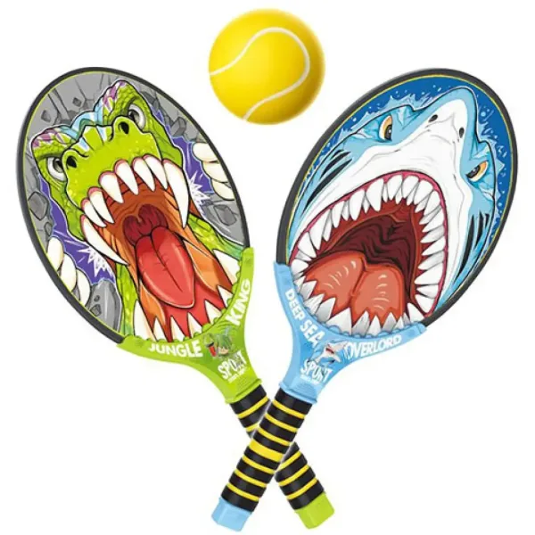 Deep Sea Overlord vs Jungle King set de tenis cu două mingi imaginea 2