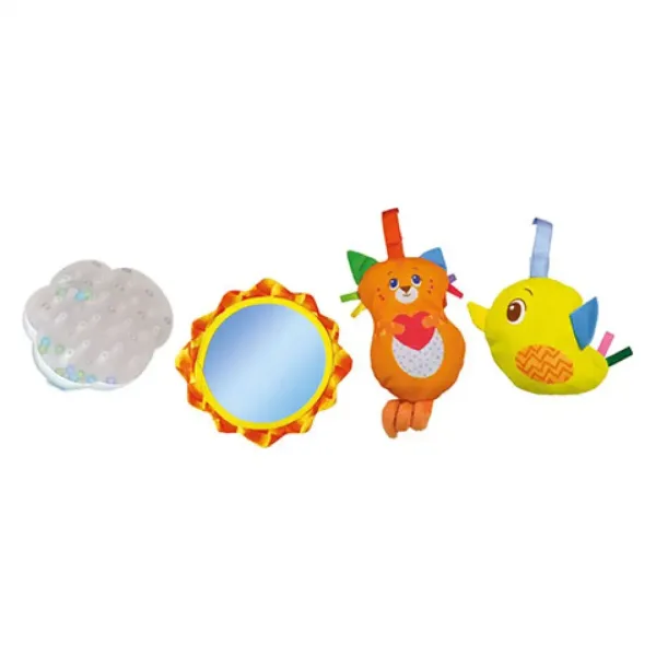 Descoperă! Covor de joacă animale cu accesorii 61x82cm - Clementoni baby imaginea 5