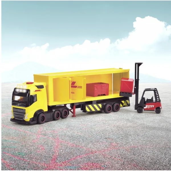 DHL Camion cu lumini și sunete - Dickie Toys imaginea 3