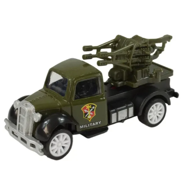 Die-Cast: Mașină militară în mai multe versiuni 1/55 imaginea 2