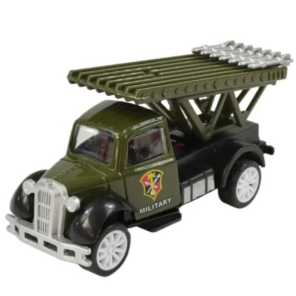 Die-Cast: Mașină militară în mai multe versiuni 1/55 imaginea 3
