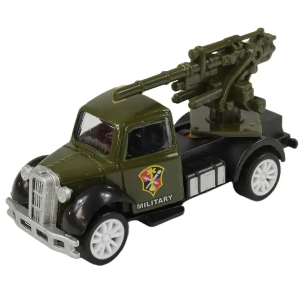Die-Cast: Mașină militară în mai multe versiuni 1/55 imaginea 4
