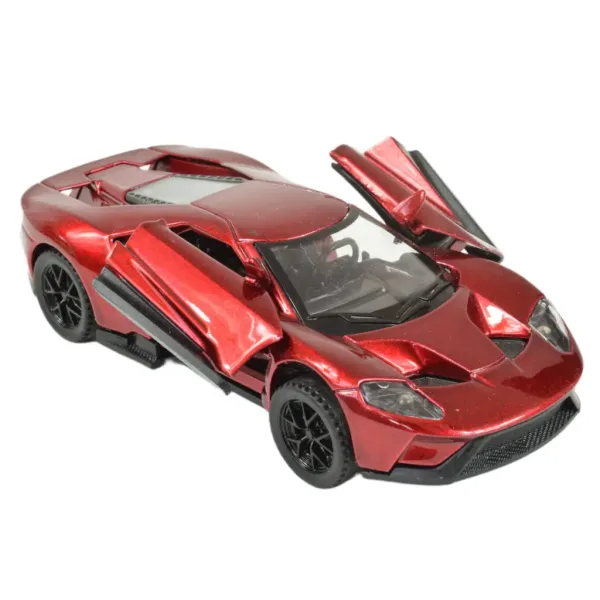 Die-Cast: Mașină sport cu lumină și sunet în mai multe versiuni 13cm imaginea 13