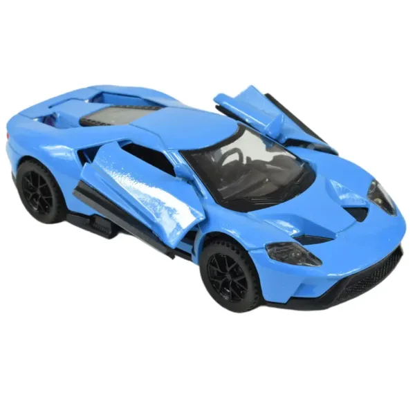 Die-Cast: Mașină sport cu lumină și sunet în mai multe versiuni 13cm imaginea 19