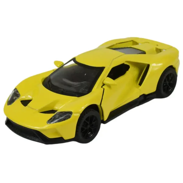 Die-Cast: Mașină sport cu lumină și sunet în mai multe versiuni 13cm imaginea 2