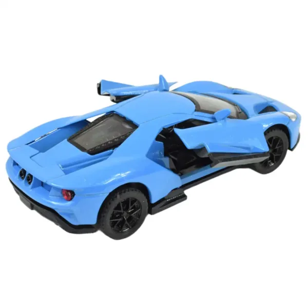 Die-Cast: Mașină sport cu lumină și sunet în mai multe versiuni 13cm imaginea 21