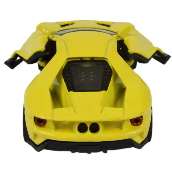 Die-Cast: Mașină sport cu lumină și sunet în mai multe versiuni 13cm imaginea 5