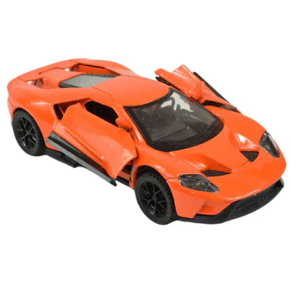 Die-Cast: Mașină sport cu lumină și sunet în mai multe versiuni 13cm imaginea 8