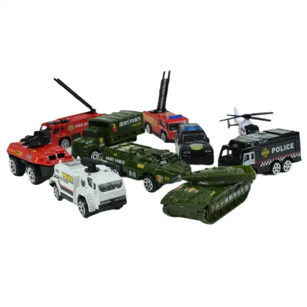Die-Cast: Set mașină de poliție în două versiuni imaginea 4