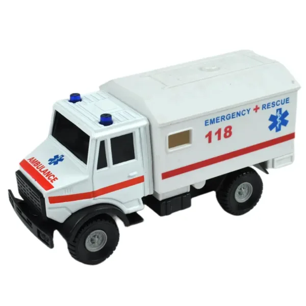 Die-Cast: Set mașină de poliție uriaș cu accesorii imaginea 2