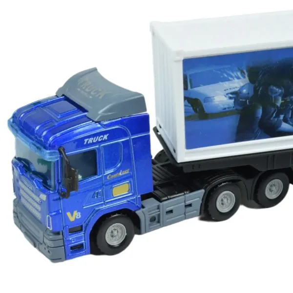 Die-Cast: Set mașină de poliție uriaș cu accesorii imaginea 7