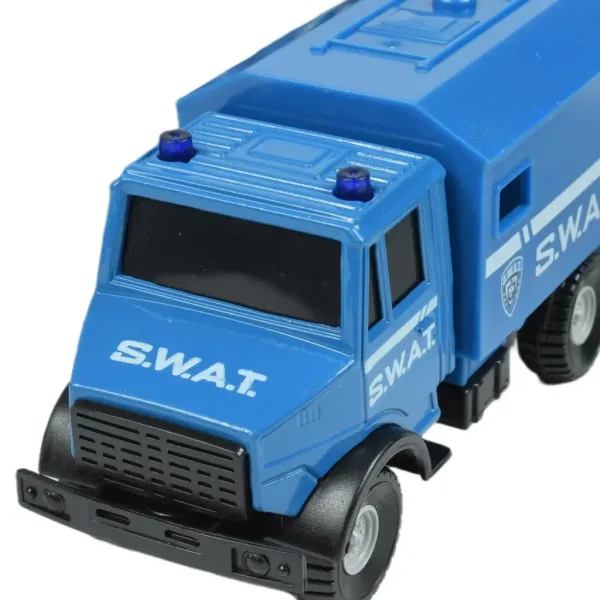 Die-Cast: Set mașină de poliție uriaș cu accesorii imaginea 8