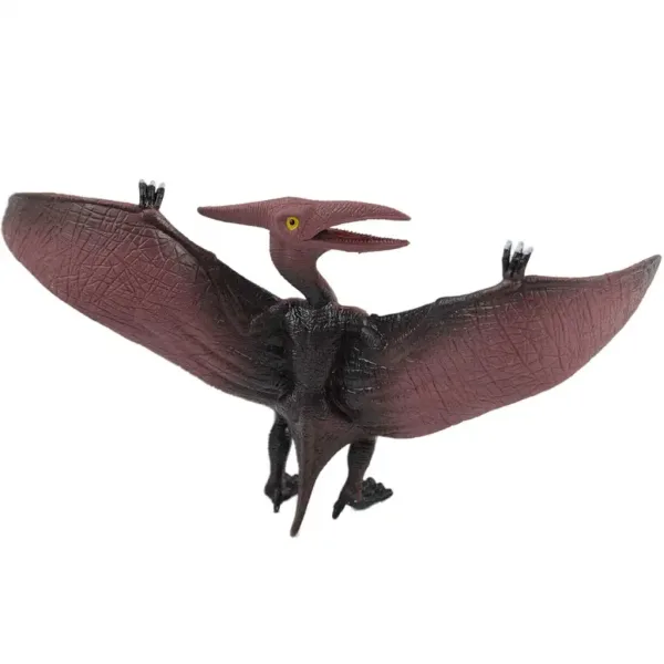 Dino World: Figurină detaliată de dinozaur Pterosaur de 20 cm într-o cușcă imaginea 2