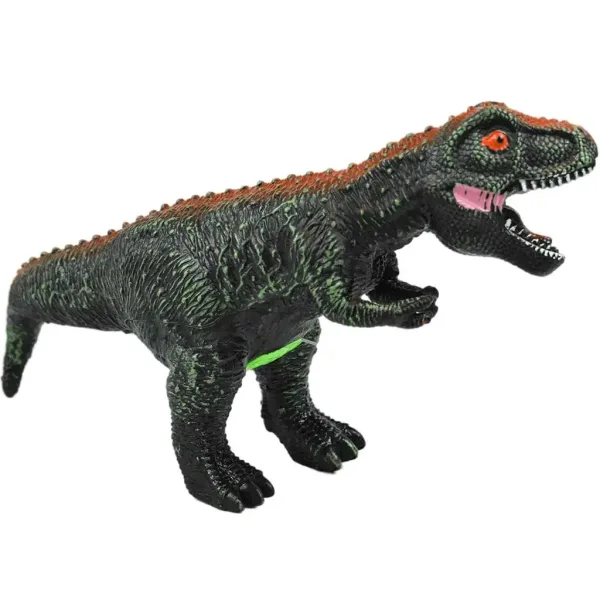 Dino World: T-REX cu sunet, material vinyl cu umplutură de bumbac 35cm imaginea 2