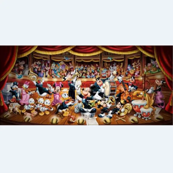 Disney caractere HQC 13200 bucăți de puzzle - Clementoni imaginea 2