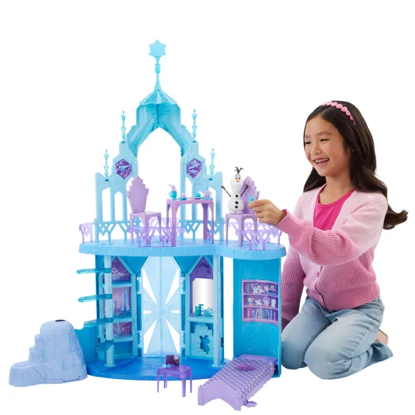 Disney Înghețata Elsa palatul de gheață - Mattel imaginea 3