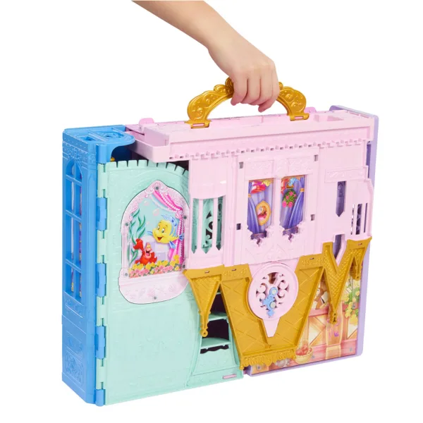 Disney Prințese Castel cu Rapunzel și Păpușă - Mattel imaginea 6