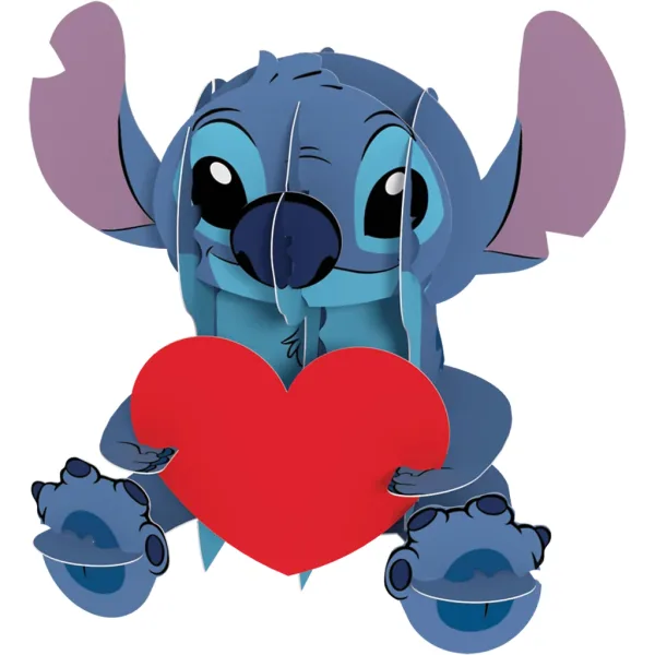 Disney Stitch 13 piese 3D puzzle – Trefl imaginea 2