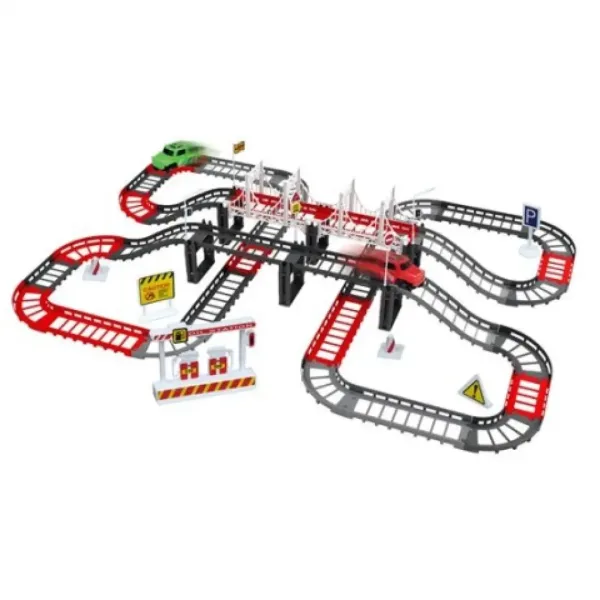 DIY autostradă cu accesorii de 4.3m - se poate asambla imaginea 2
