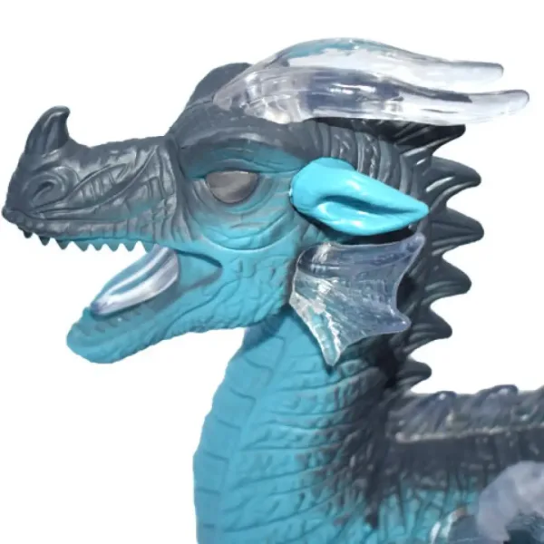 Dragon figurină cu baterie și lumini 25cm imaginea 4