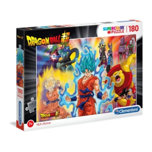 Dragonball Super Supercolor 180 bucăți puzzle - Clementoni imaginea 1