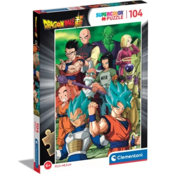 Dragonball Super team Supercolor 104 bucăți puzzle - Clementoni imaginea 1