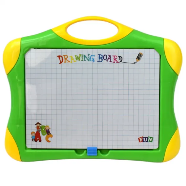 Drawing Board: Tablă de desen magnetică multifunctională cu marker si litere 30x24cm imaginea 3