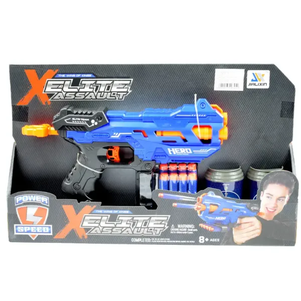 Elite Assault: Set pistol ​​burete cu cartușe 29x15cm imaginea 4