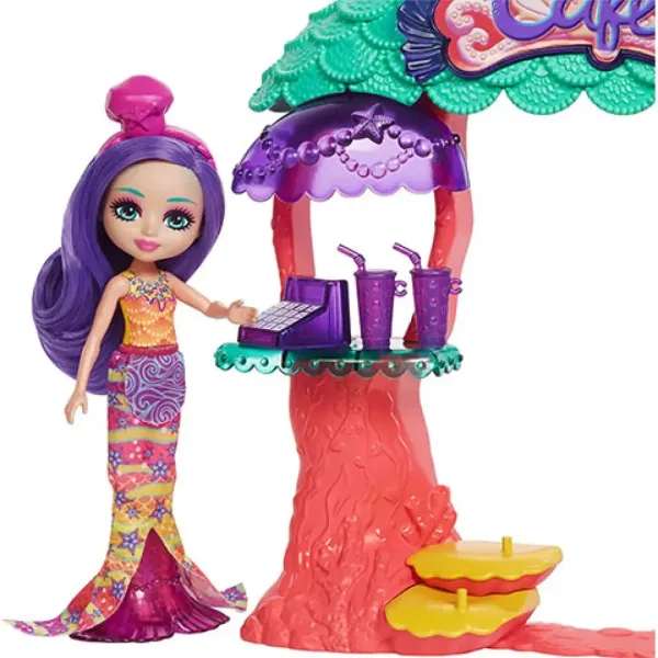 Enchantimals: Cafenea subacvatică set de joacă - Mattel imaginea 3