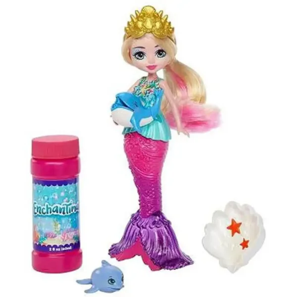 Enchantimals: figurină sirenă cu accesorii - Mattel imaginea 2