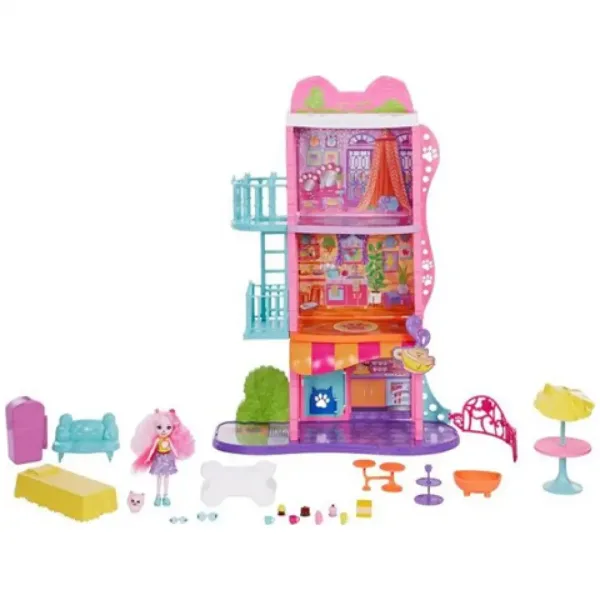 Enchantimals: Turnul orașului set de joacă - Mattel imaginea 2