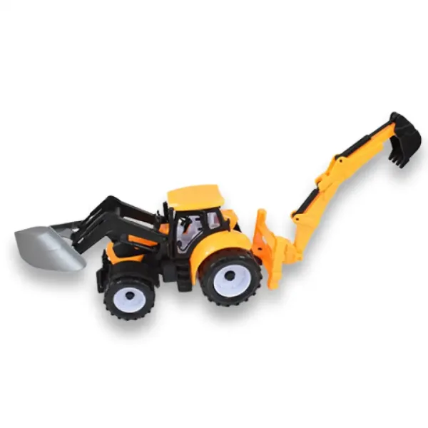 Engineering Truck: Masina de lucru tractor buldoexcavator in doua versiuni 39cm imaginea 4