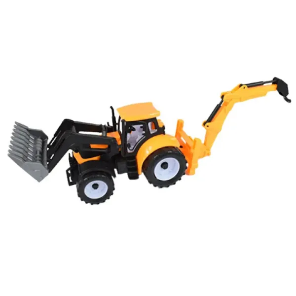 Engineering Truck: Masina de lucru tractor buldoexcavator in doua versiuni 39cm imaginea 6