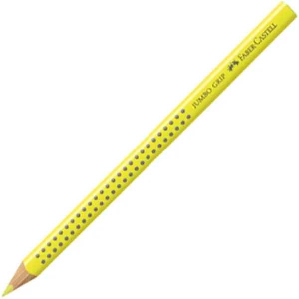 Faber-Castell: Creion color Jumbo Grip 2001 galben deschis imaginea 1