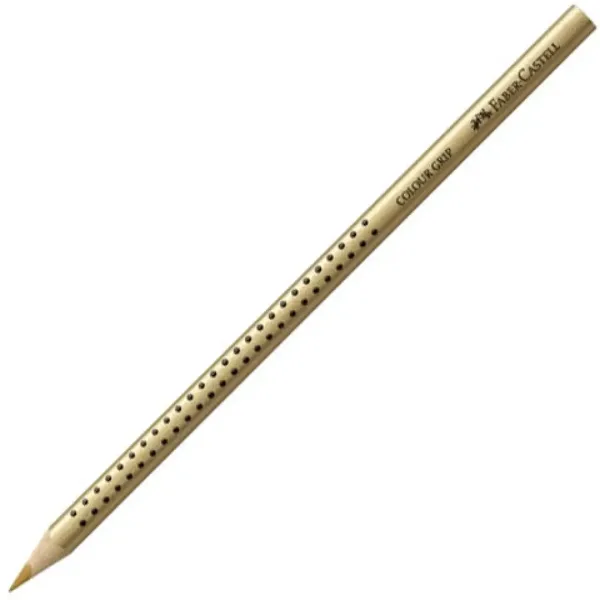 Faber-Castell: Grip '01 creion colorat aurie imaginea 1