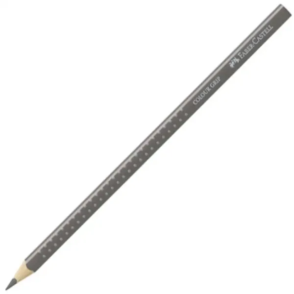 Faber-Castell: Grip '01 creion colorat gri imaginea 1