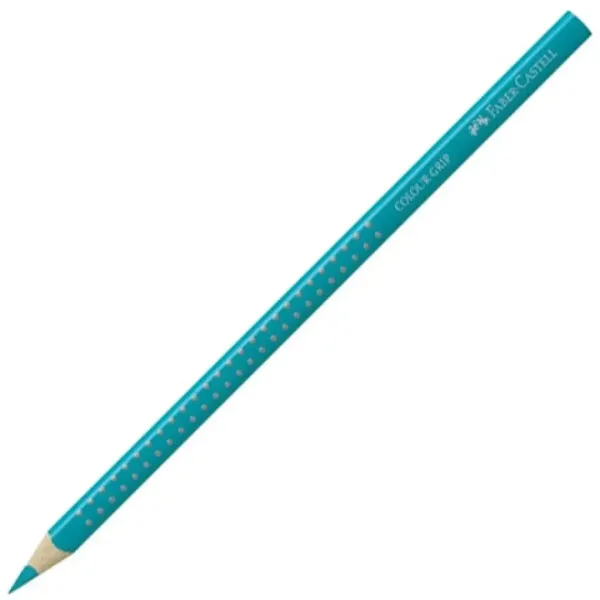 Faber-Castell: Grip '01 creion colorat turquoise deschis imaginea 1