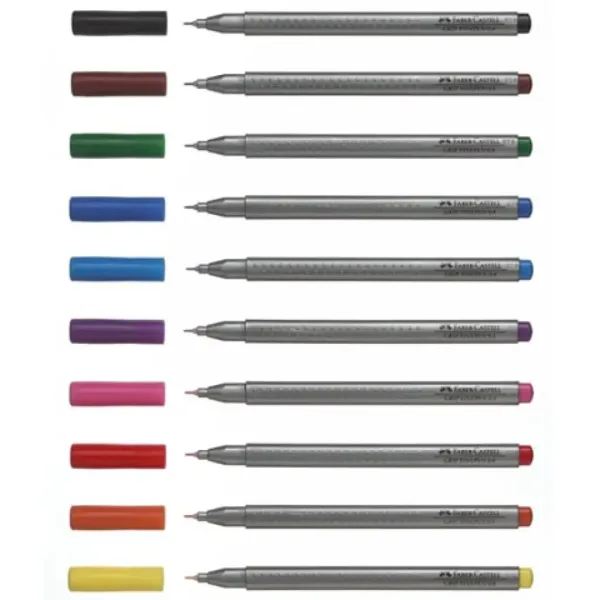 Faber-Castell: Grip set finelinere 0,4 mm, 10 bucăți imaginea 2