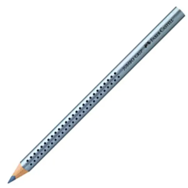 Faber-Castell: GRIP 2001 Jumbo creion colorat albastru metal imaginea 1
