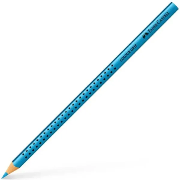 Faber-Castell: Grip 2001 metal albastru creion colorat imaginea 1