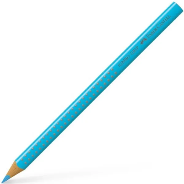 Faber-Castell: Jumbo Grip 2001 creion colorat albastru deschis imaginea 1