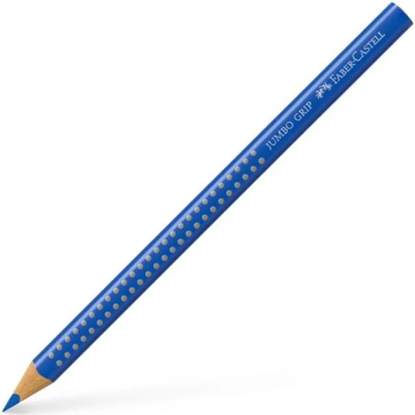 Faber-Castell: Jumbo Grip 2001 creion colorat albastru închis imaginea 1