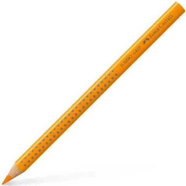Faber-Castell: Jumbo Grip 2001 creion colorat portocaliu imaginea 1